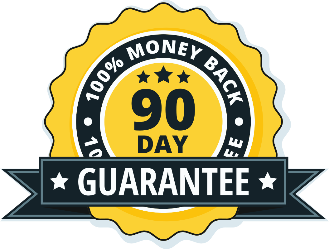 90 day money back guarantee